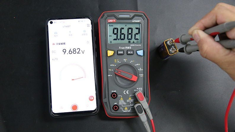 Unit UT60BT Bluetooth Smart Dijital Multimetre - 1000V AC/DC