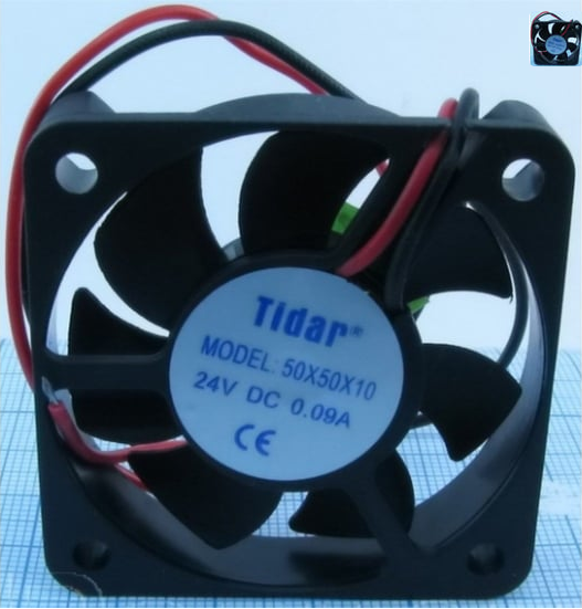 TİDAR 50X50X10MM 24V FAN