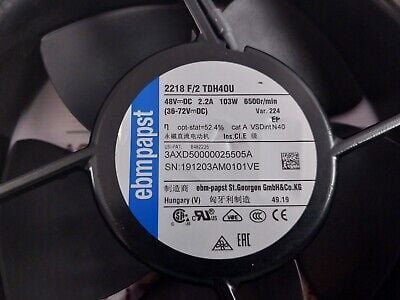 EBMPAPST 2218 F/2 TDH40U