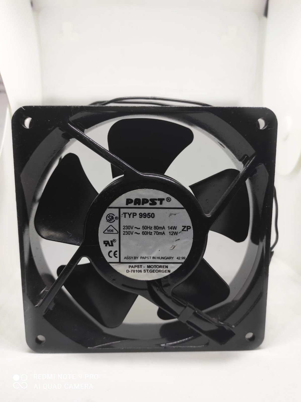 EBMPAPST 9950 FAN
