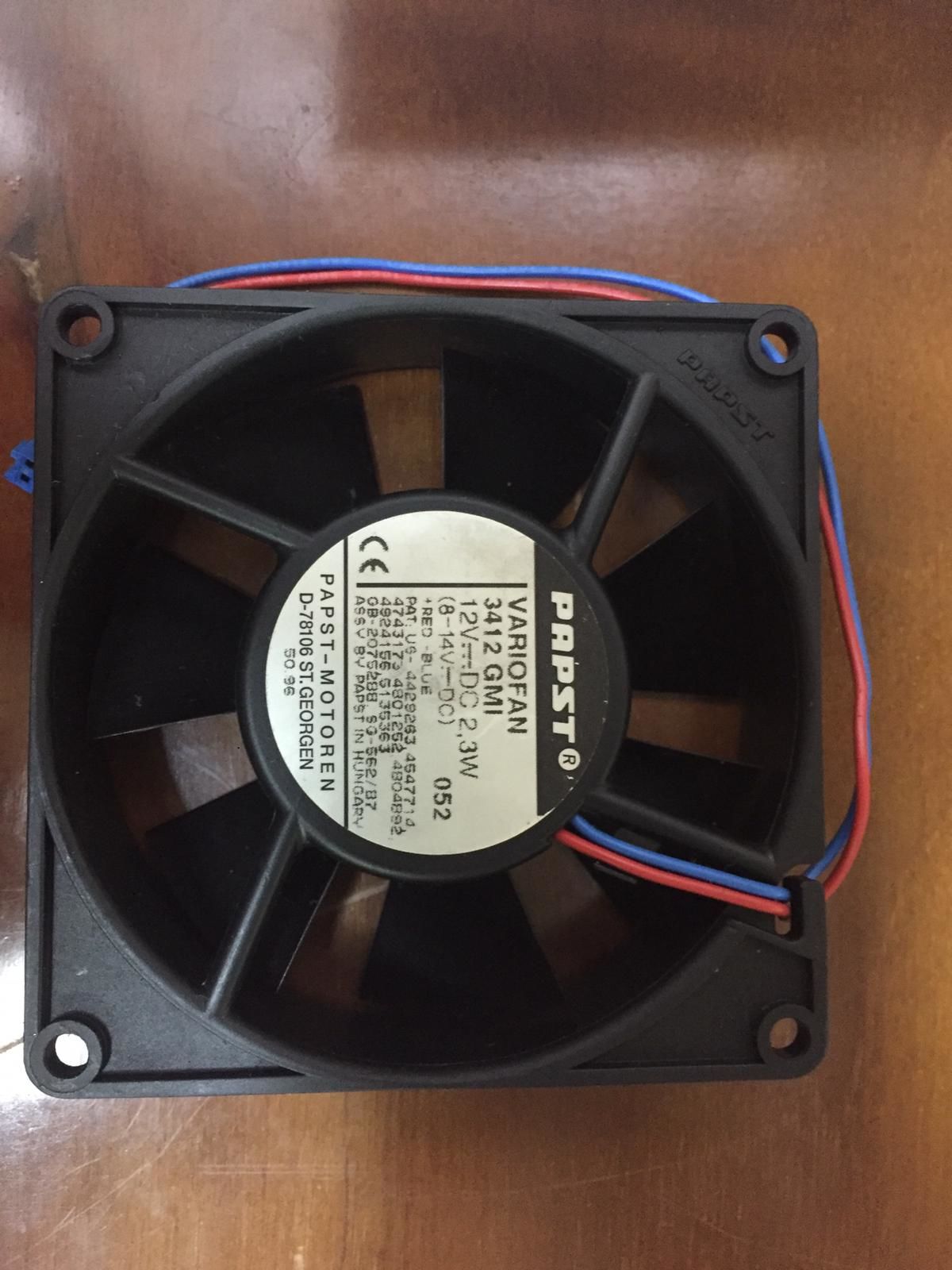 EBMPAPST 3412 GMI FAN