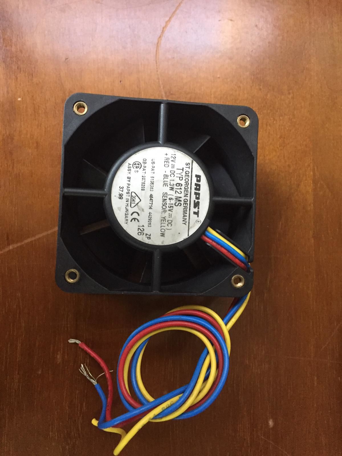 EBMPAPST 612 MS FAN