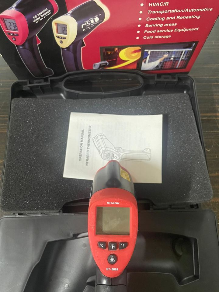 SHARK ST-8828 TERMOMETRELİ SICAKLIK VE NEM ÖLÇER PSİKROMETRESİ