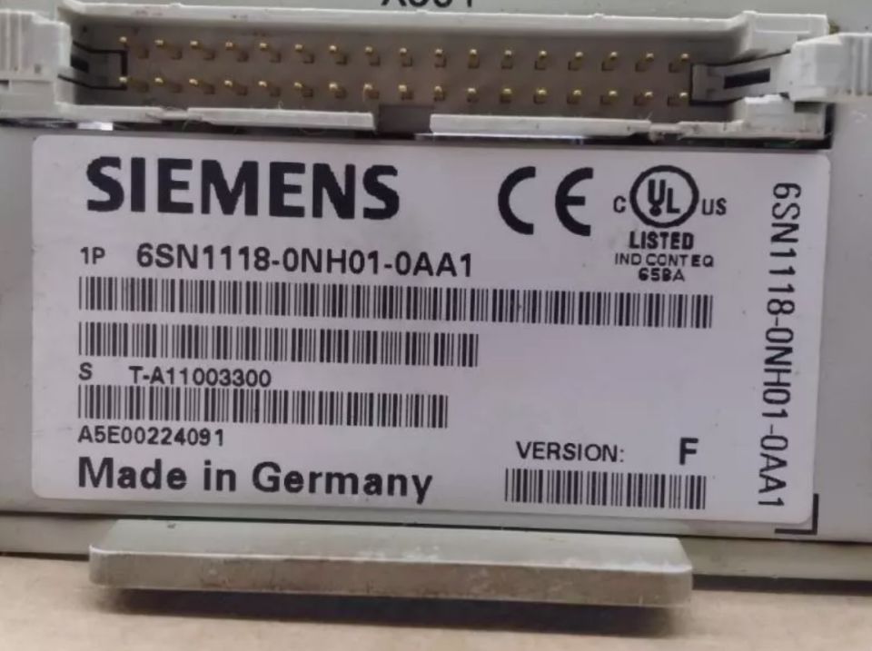 SIEMENS 6SN1118-0NH01-0AA1 SERVO KART KONTROL MODÜLÜ