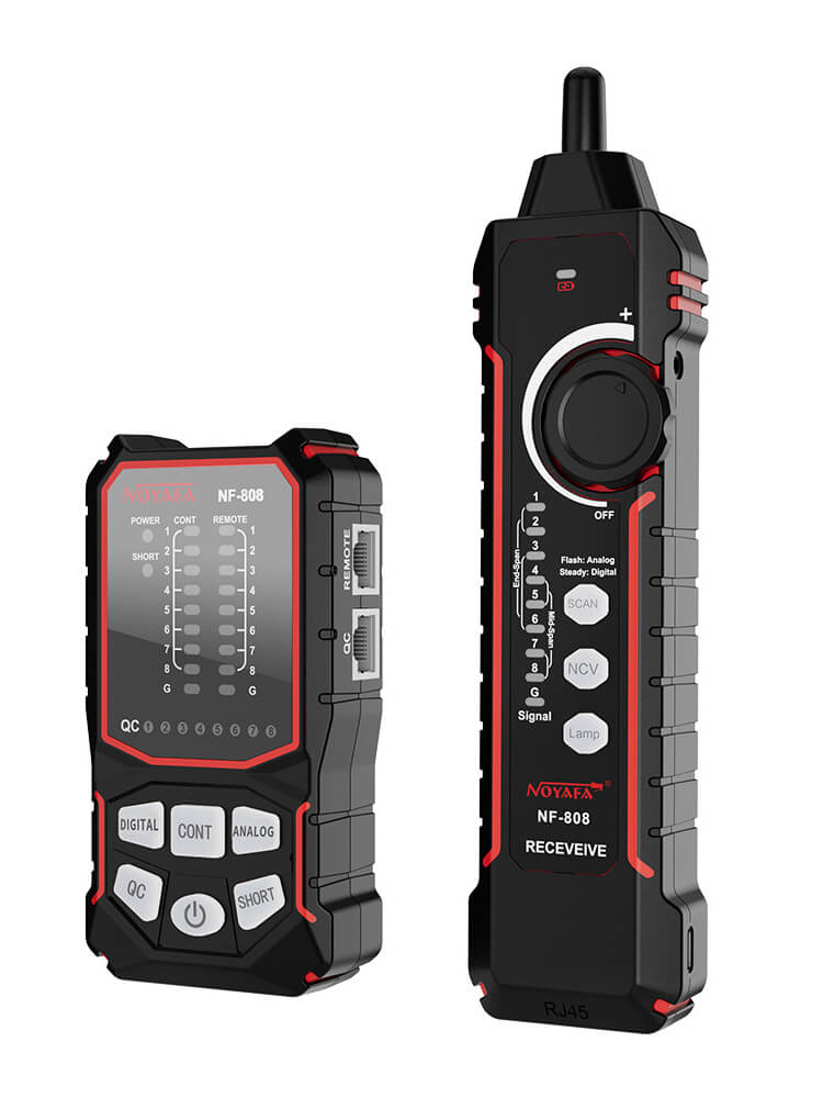 Noyafa NF-808 Çok Fonksiyonlu Ağ Kablosu Test Cihazı RJ45 RJ11