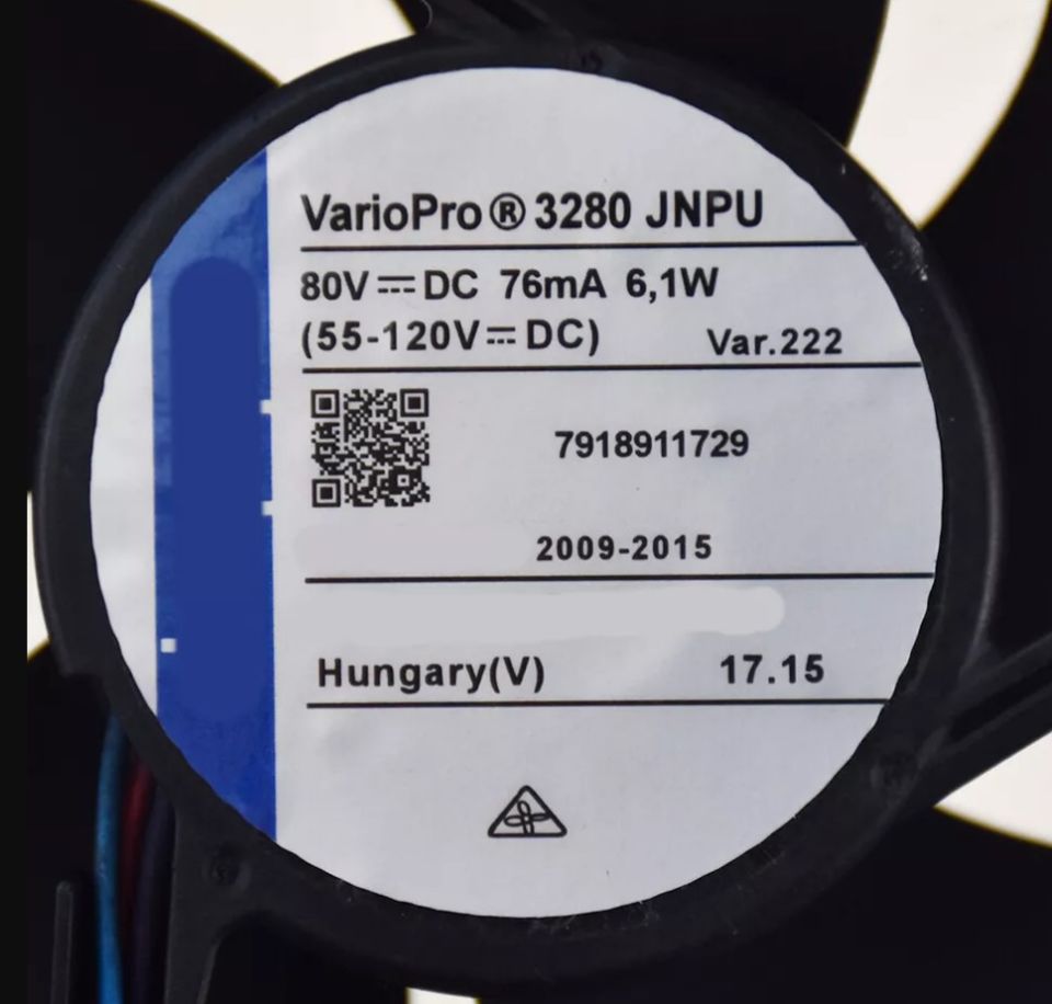 EBMPAPST 3280JNPU FAN