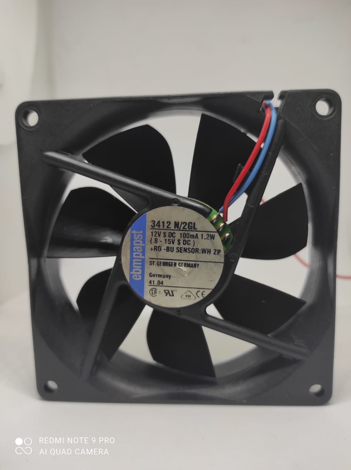EBMPAPST 3412 N/2GL FAN