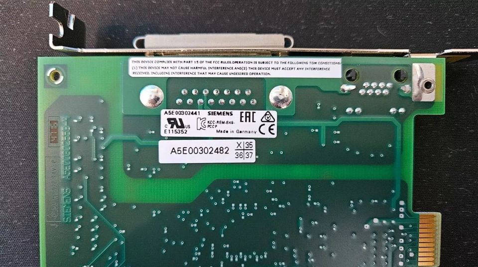 SIEMENS CP 1613 6GK1161-3AA01 İLETİŞİM İŞLEMCİSİ