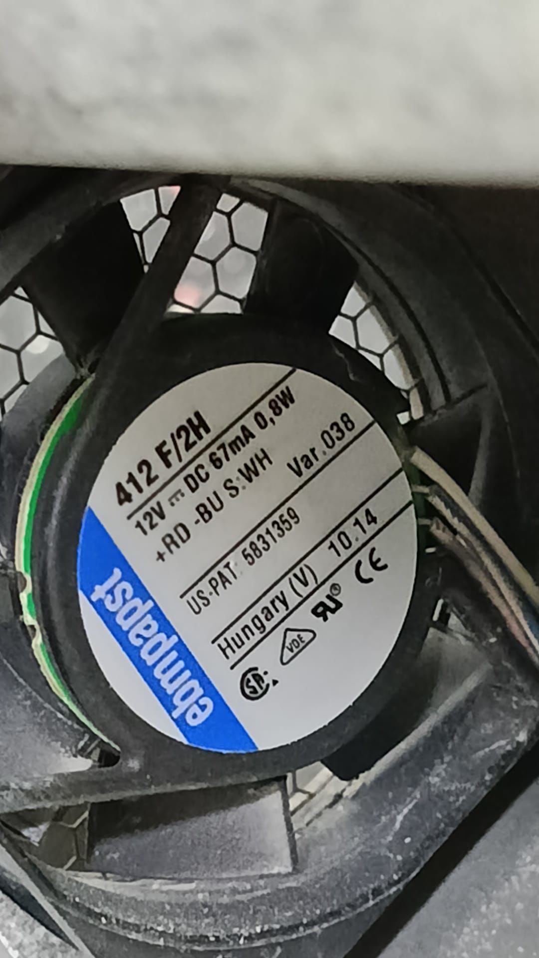 EBMPAPST 412F/2H