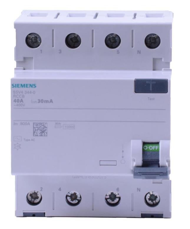 SIEMENS 5SV4-3440 KAÇAK AKIM RÖLESİ