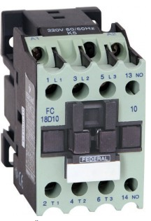 FEDERAL FC-18D10 KUTUPLU GÜÇ KONTAKTÖRÜ