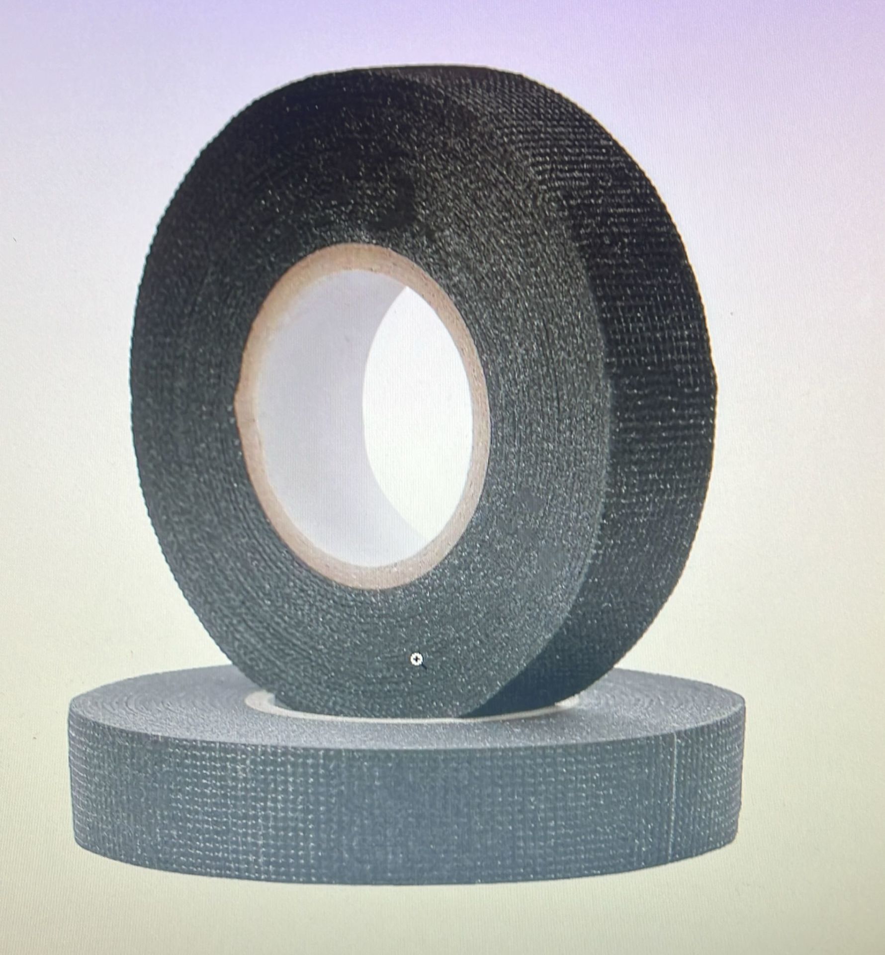 9X15 MM SİYAH BEZ BANT