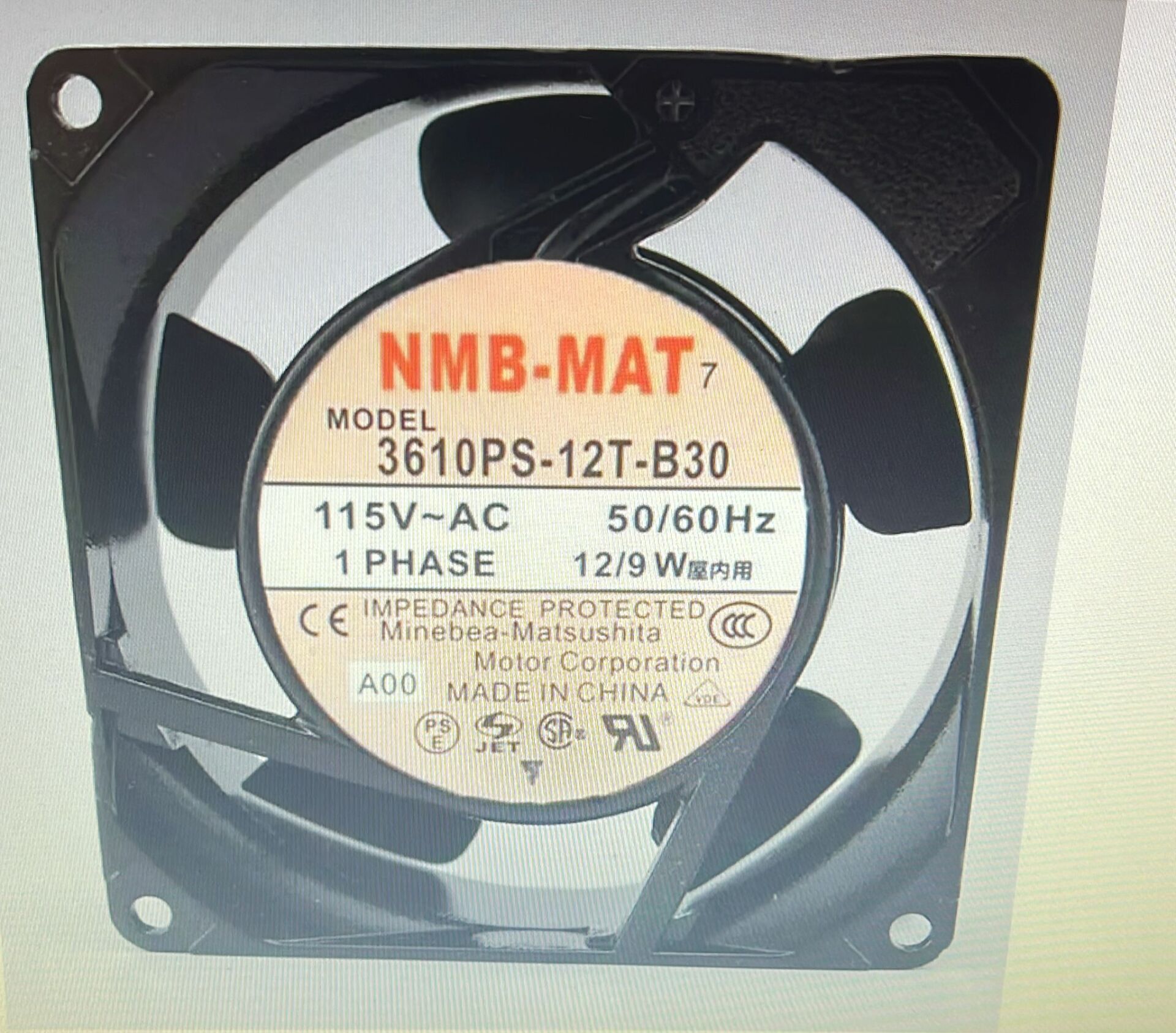 NMB 3610PS-12T-B30