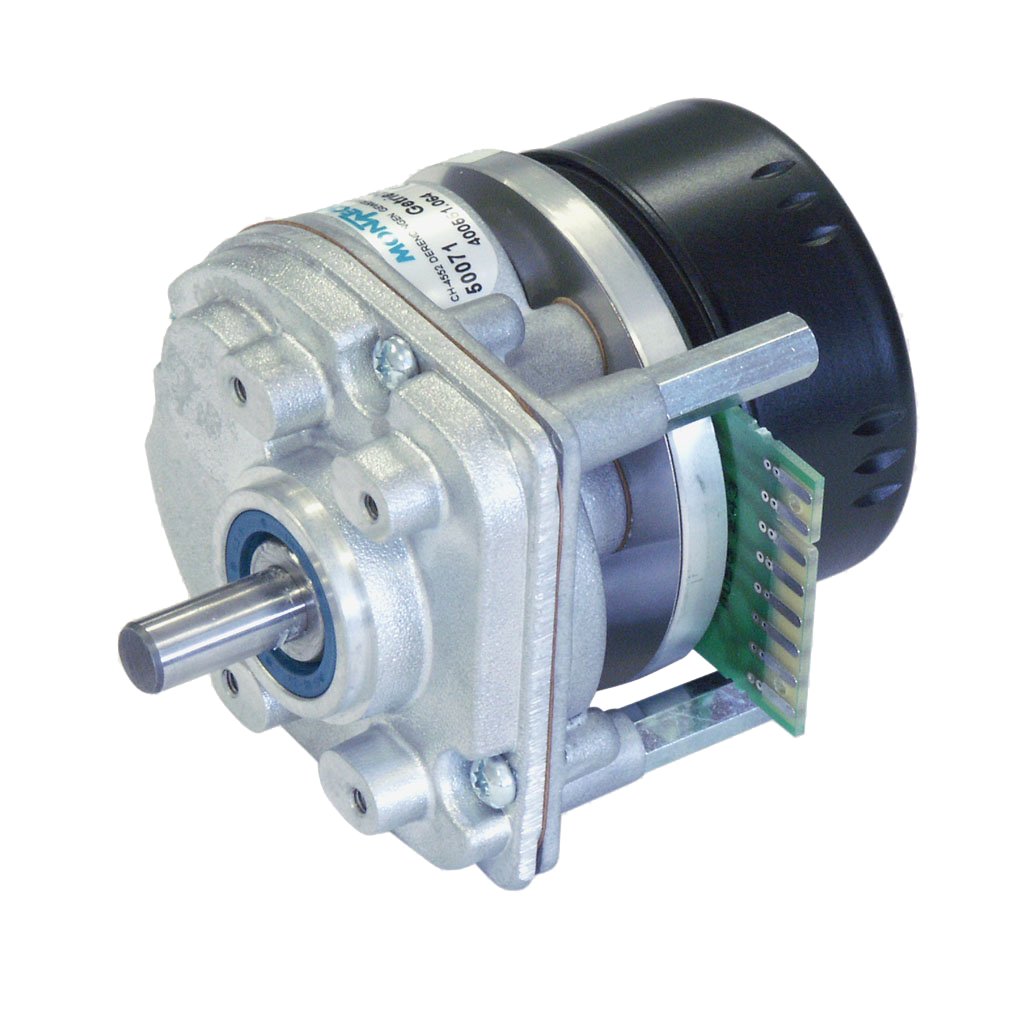 Dişli motor, Versiyon L (v = 0.4 - 7.6 m / dak)