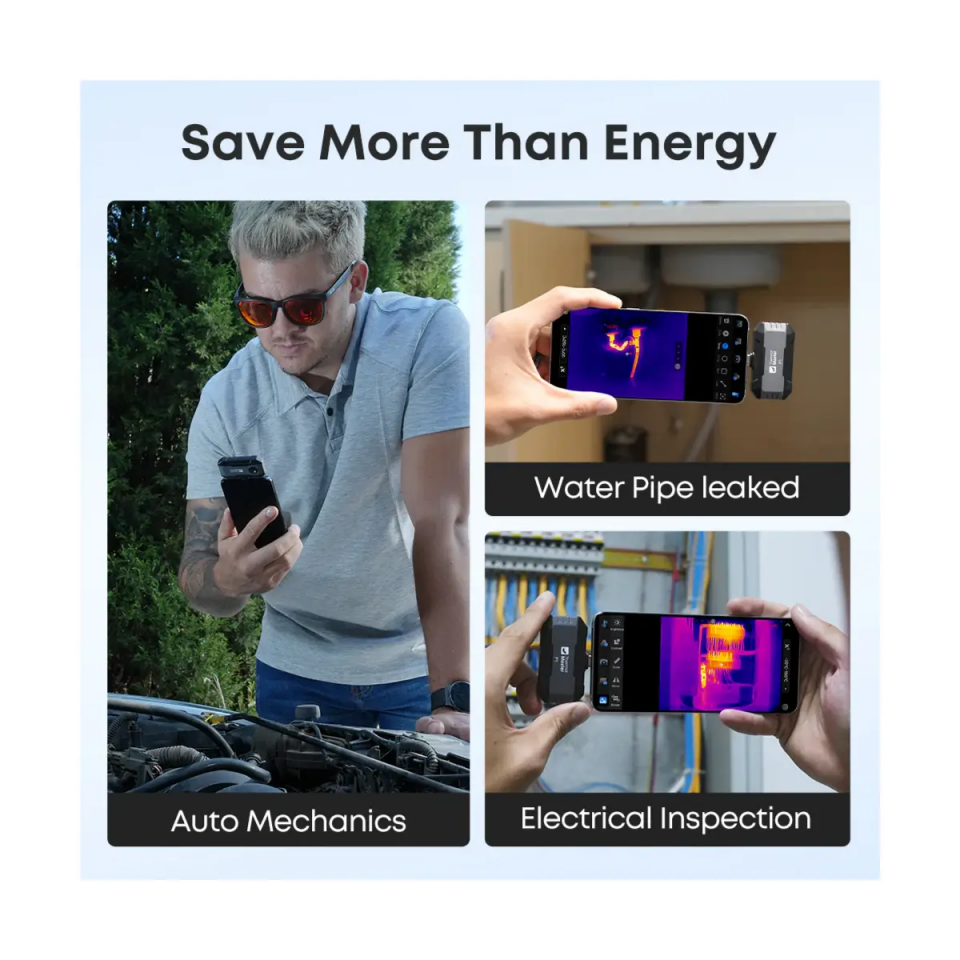 Thermal Master P1 Termal Kamera – 320x240 IR, Android iOS Uyumlu Mobil Termal Kamera
