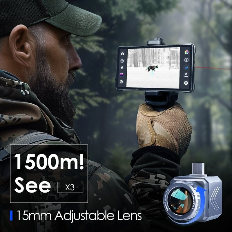 Thermal Master X3 Android Telefon Uyumlu Termal Kamera