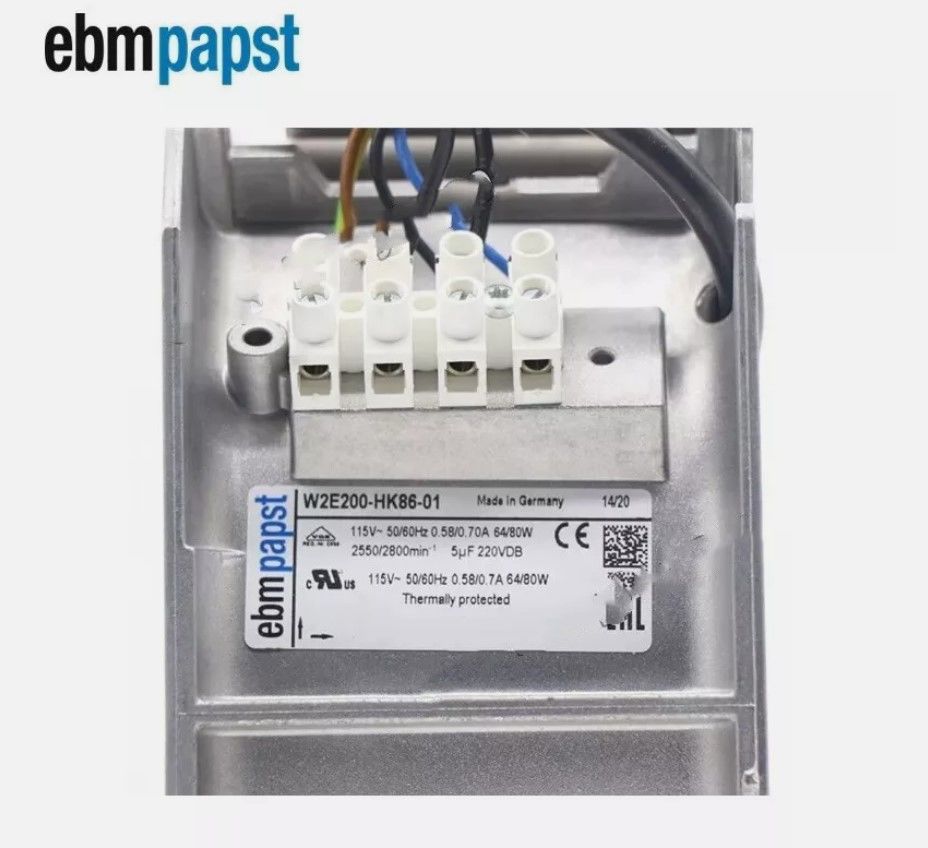 EBMPAPST W2E200-HK86-01 FAN