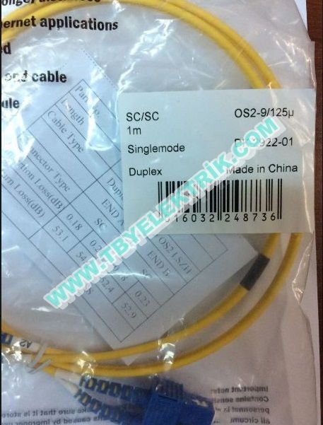 Digitus SC SC SM 9/125 Duplex Patch Cord 1mt(DK-2922-01)