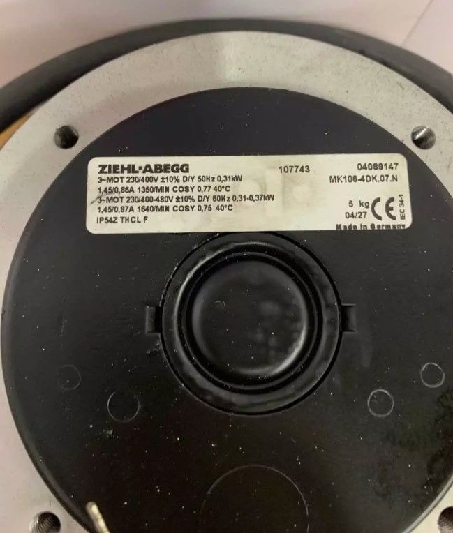 ZIEHL-ABEGG MK106-4DK.07.N FAN
