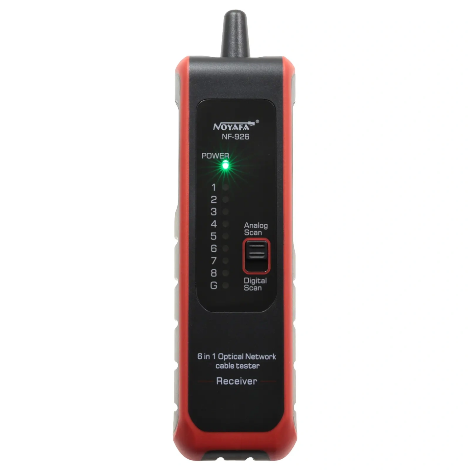 NOYAFA NF-926 6’sı 1 Arada Fiber Optik Test Cihazı OPM VFL Işık Kaynağı Fiber Tanımlayıcı