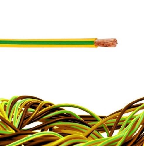 H05V-K 1X10 MM2  SARI-YEŞİL TESİSAT KABLOSU