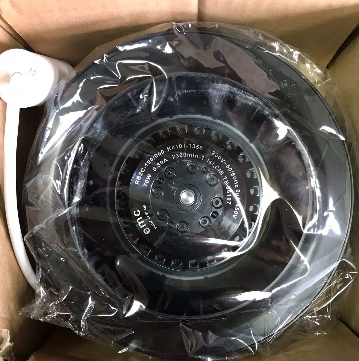 EMC RB2C-190/060 K010 I-1359 FAN