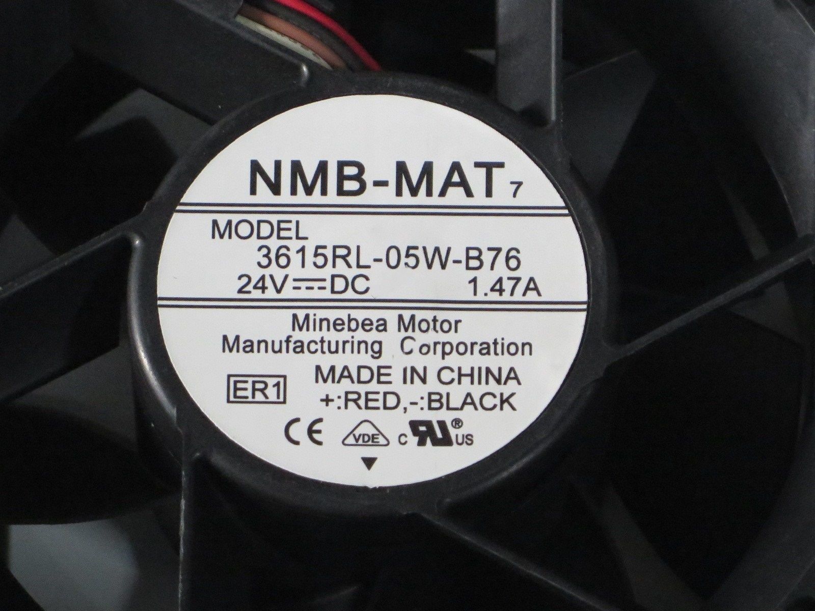 NMB-MAT 3615RL-05W-B76 FAN