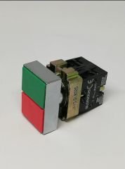 LAY5-BL8325 İKİZ METAL YAYLI BUTON