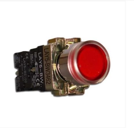 LAY5-BW3462 IŞIKLI METAL YAYLI BUTON