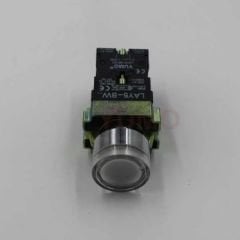 LAY5-BW3161 IŞIKLI METAL YAYLI BUTON