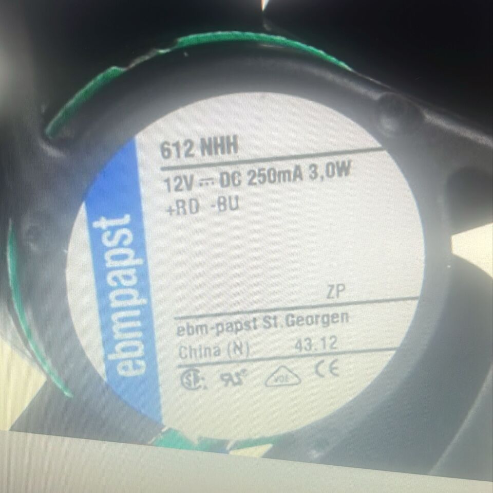 EBMPAPST 612NHH