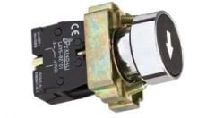 LAY5-BA3351 İŞARETLİ METAL YAYLI BUTON