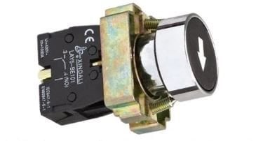 LAY5-BA3351 İŞARETLİ METAL YAYLI BUTON