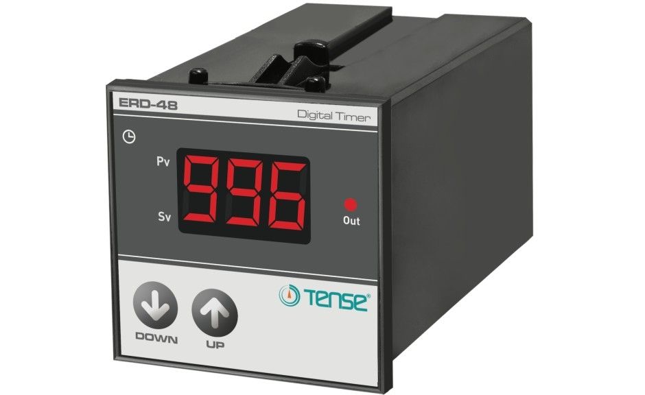TENSE ERD-48 Fonksiyonel 48x48mm Dijital Zaman Rölesi TENSE