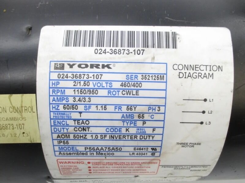 YORK 024-36873-107