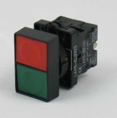 LAY5-EL8325 İKİZ PLASTİK YAYLI BUTON