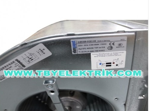 EBMPAPST W1G250-HJ87-02 FAN