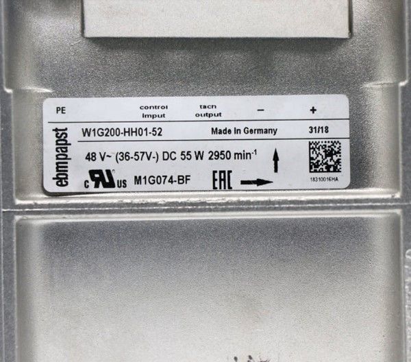 EBMPAPST W1G200-HH01-52 FAN