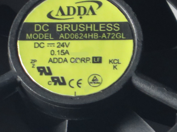 ADDA AD0624HB-A72GL-LF 24V 60X60X25MM FAN