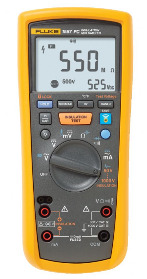 Fluke 1587 FC - İzolasyon Test Cihazı+True RMS Multimetre