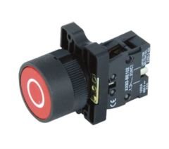 LAY5-EA4322 İŞARETLİ PLASTİK YAYLI BUTON