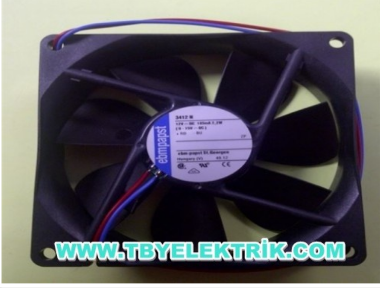 EBMPAPST 3412 N FAN