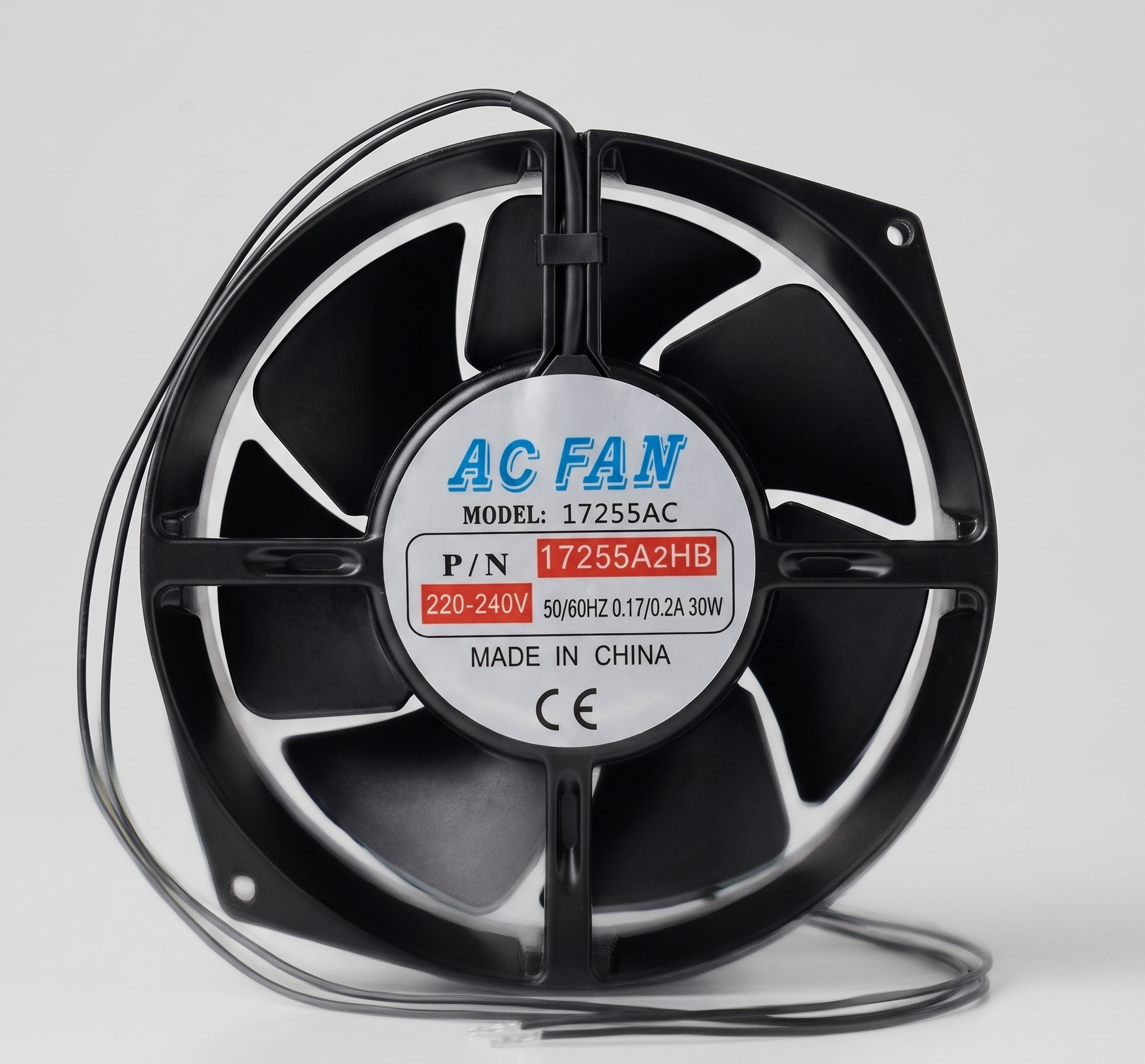 172x150x55mm 220V AC Oval Fan