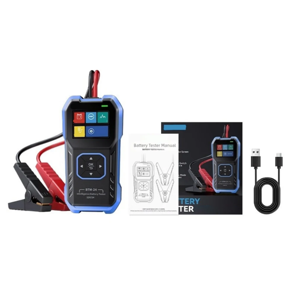 FNIRSI BTM-24 12V/24V Dijital Akü Test Cihazı