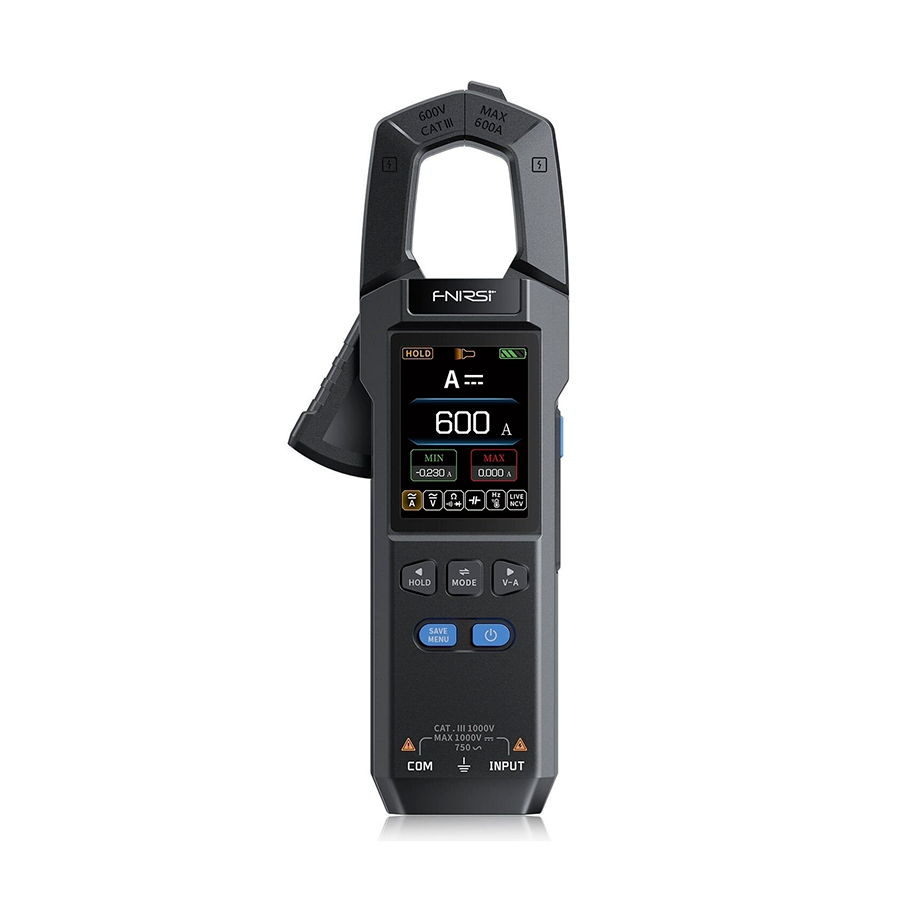 FNIRSI DMC-100 Akım Gerilim Pens Metre | 10000 Sayımlı Dijital True RMS Multimetre + TFT Ekranlı Akıllı Ölçüm Cihazı