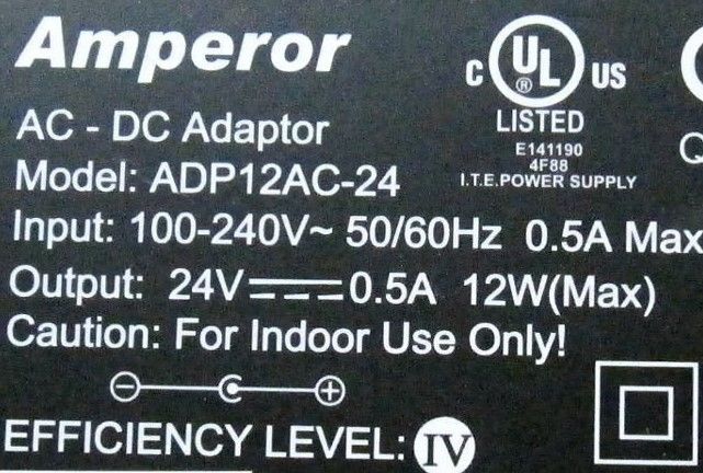 AMPEROR ADP12AC-24 24V ADAPTÖR