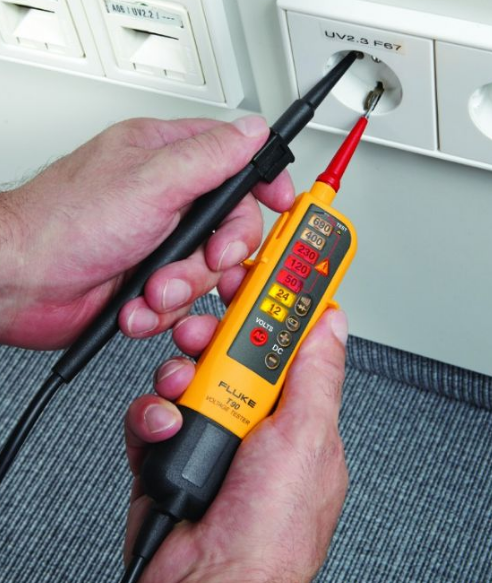 Fluke T90 - 2 Uçlu Gerilim ve Süreklilik Test Cihazı (Faz Kalemi)