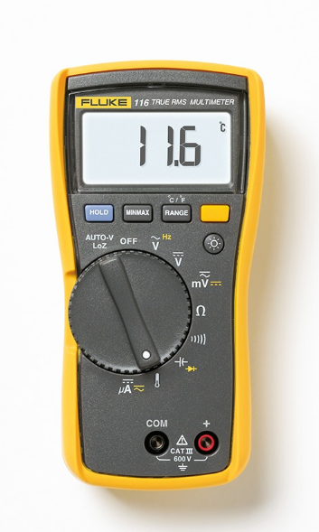 Fluke 116/323 HVAC Kombinasyon Kiti - Multimetre ve Pens Metre içerir