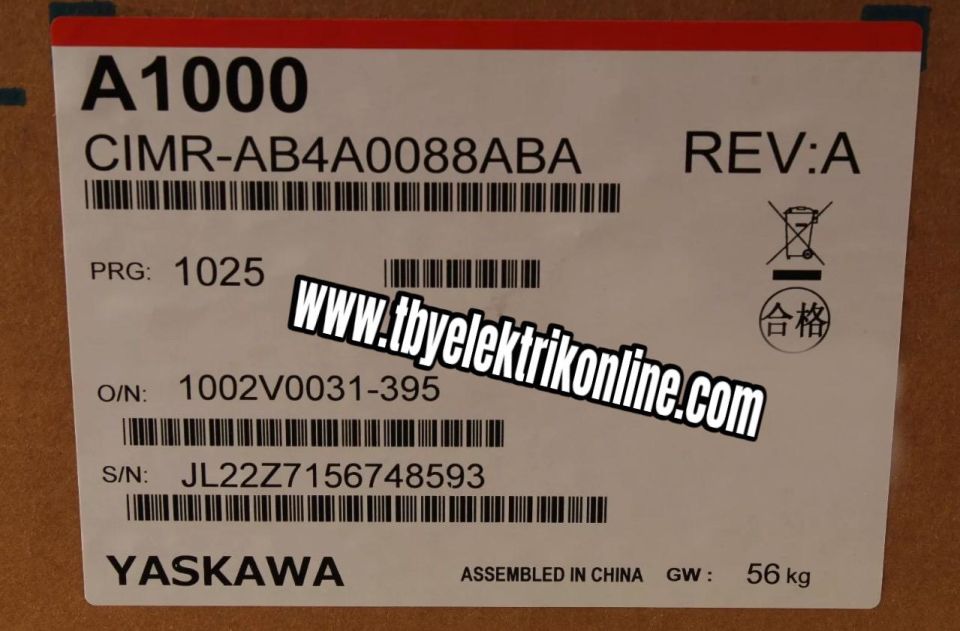 YASKAWA CIMR-AB4A0088ABA İNVERTER
