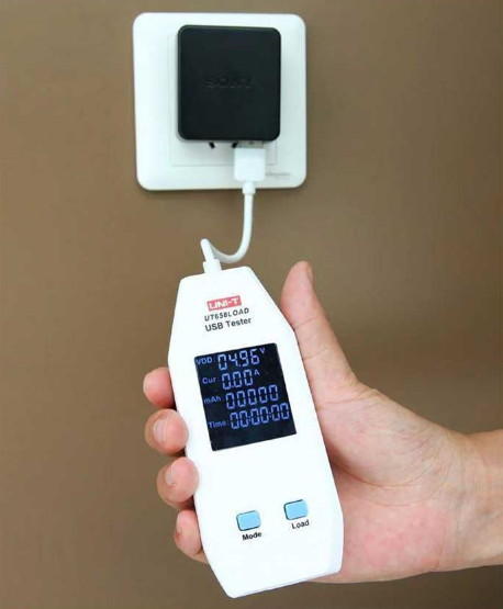 Unit UT658LOAD Dijital Usb Akım Ölçer